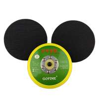 Good round hook and loop backing car polishing pads used with sanding disc