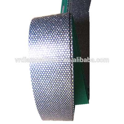 Flexible Electroplated Diamond Grinding Glass Edging Sanding Belt