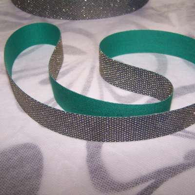 Diamond sanding belts for polishing glass & stone