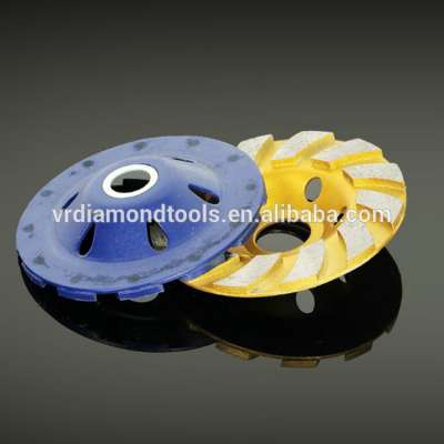 power tools  Vacuum brazed diamond grinding cup wheel for edge profiling