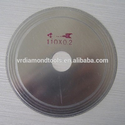 Electroplated Diamond Cutting Blade for Jadeite