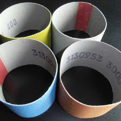 China supplier electrostatic adhesion coated diamond abrasive belt sanding belts